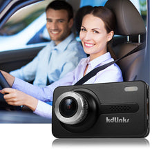 Load image into Gallery viewer, KDLINKS X1 GPS ENABLED FULL HD 1920*1080 165 DEGREE WIDE ANGLE DASHBOARD CAMERA RECORDER CAR DASH CAM WITH GRAVITY SENSOR, WDR SUPERIOR NIGHT MODEL - KDLINKS Electronics