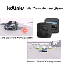 Load image into Gallery viewer, KDLINKS X3 2.7K SUPER HD 2688X1520 WIDE ANGLE DASHBOARD CAR DVR VEHICLE DASH CAM WITH G-SENSOR &amp; WDR NIGHT MODE &amp; LOOP RECORDING, SUPPORT 64/128GB - KDLINKS Electronics
