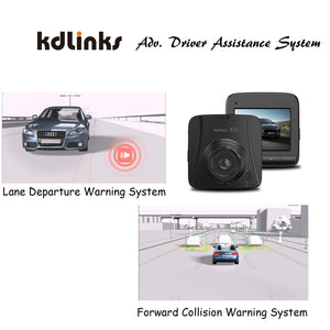 KDLINKS X3 2.7K SUPER HD 2688X1520 WIDE ANGLE DASHBOARD CAR DVR VEHICLE DASH CAM WITH G-SENSOR & WDR NIGHT MODE & LOOP RECORDING, SUPPORT 64/128GB - KDLINKS Electronics